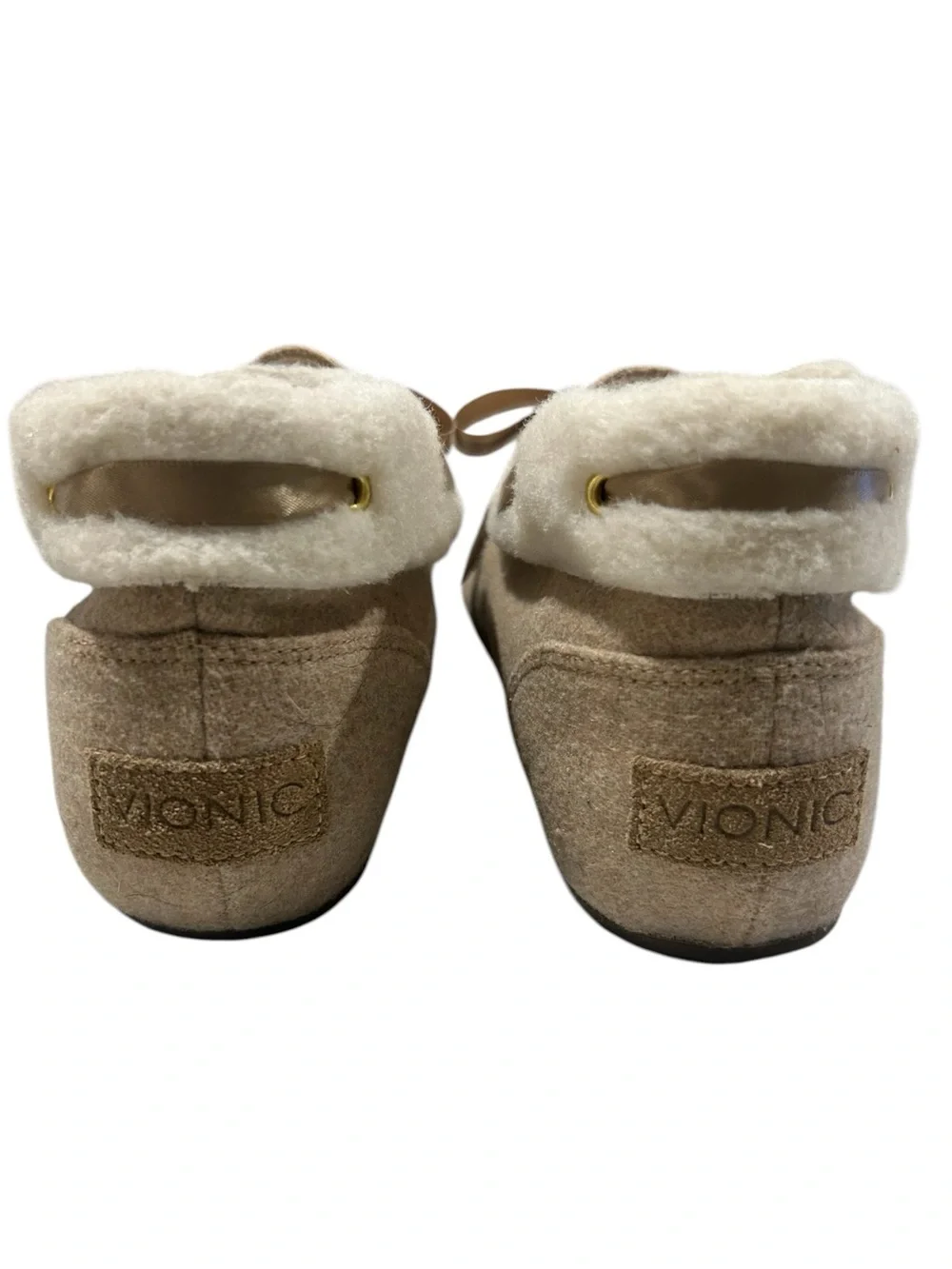 Vionic Women's Shirley Slippers Loafers Size 7 Slip-On In Wheat Brown